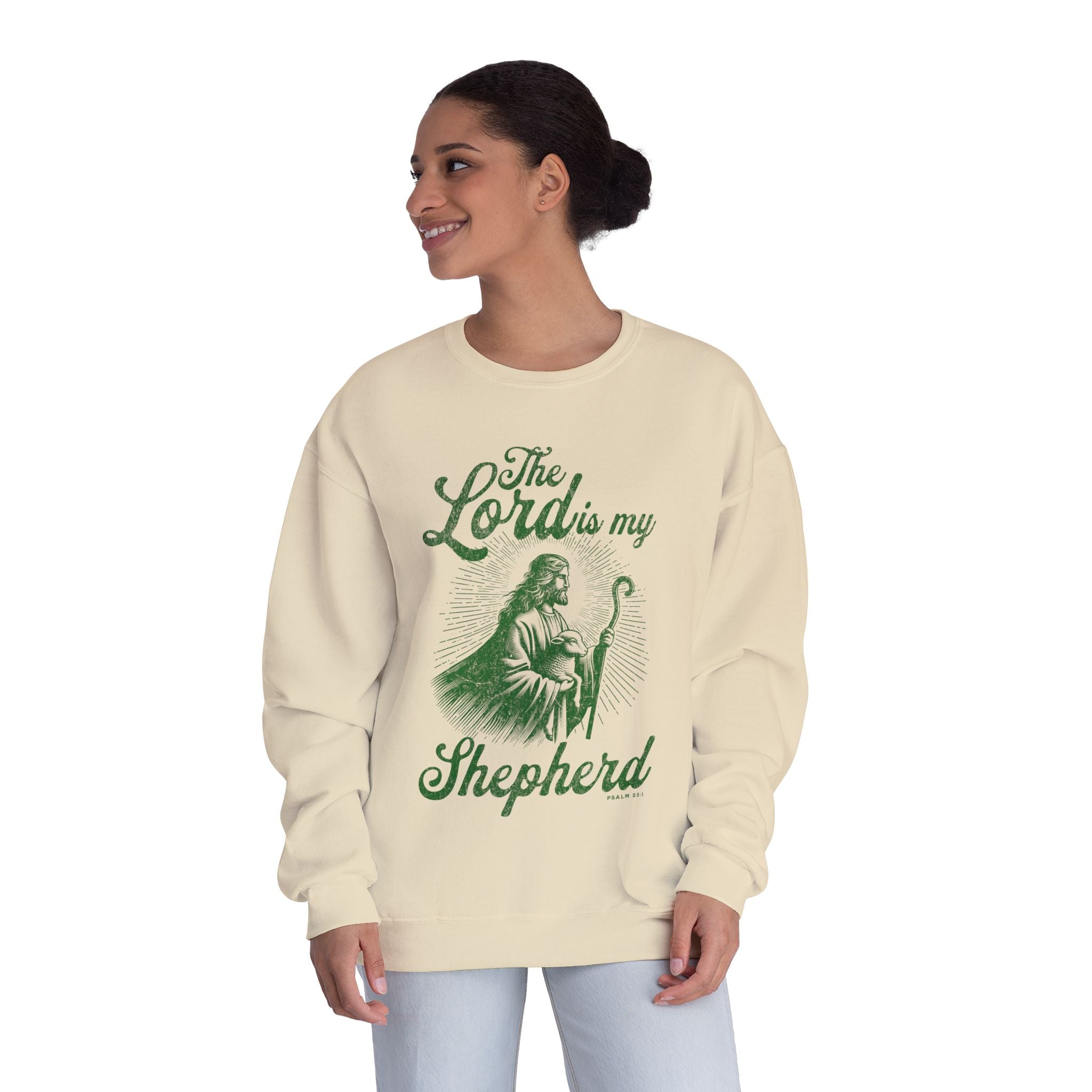 'The Lord is my Shepherd' - Unisex Crewneck Sweatshirt