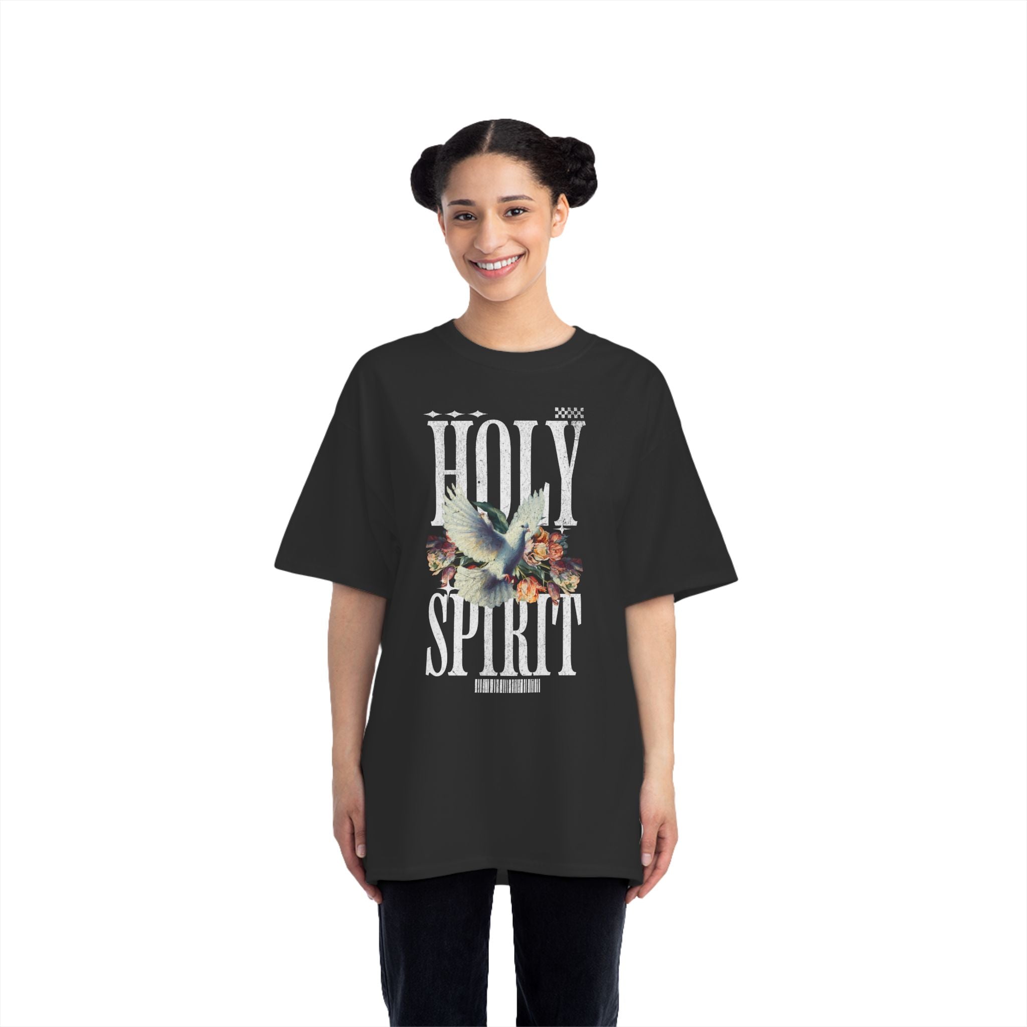 Holy Spirit - Unisex Short Sleeve Oversized Tee