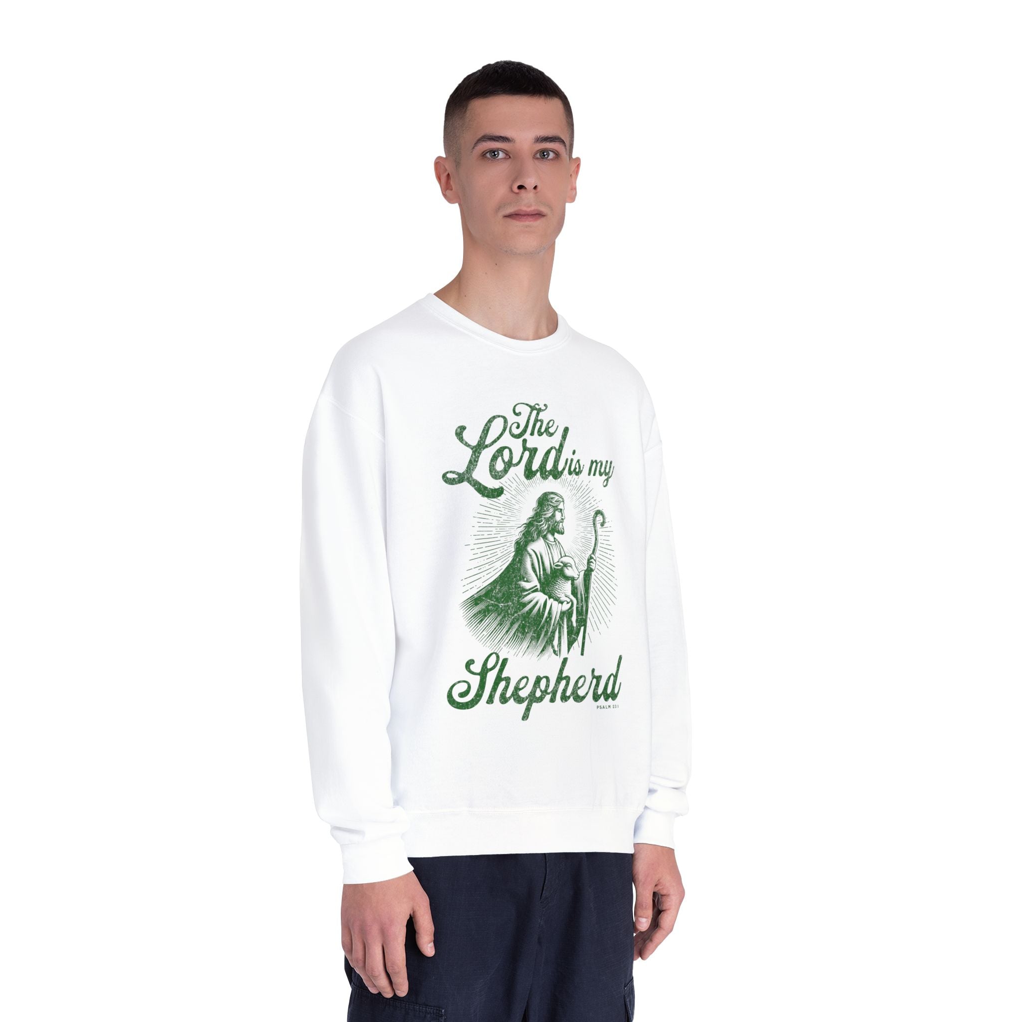 'The Lord is my Shepherd' - Unisex Crewneck Sweatshirt