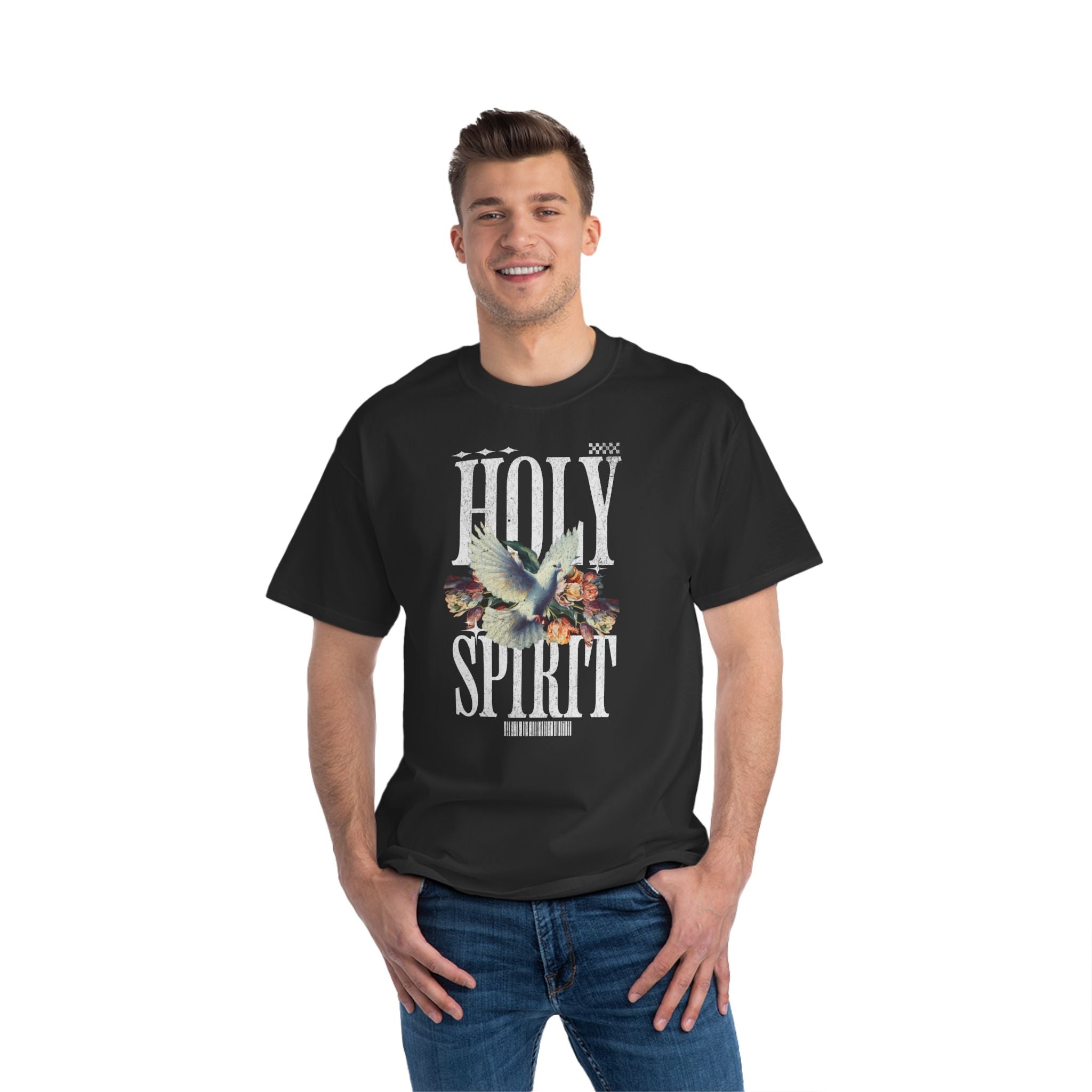 Holy Spirit - Unisex Short Sleeve Oversized Tee