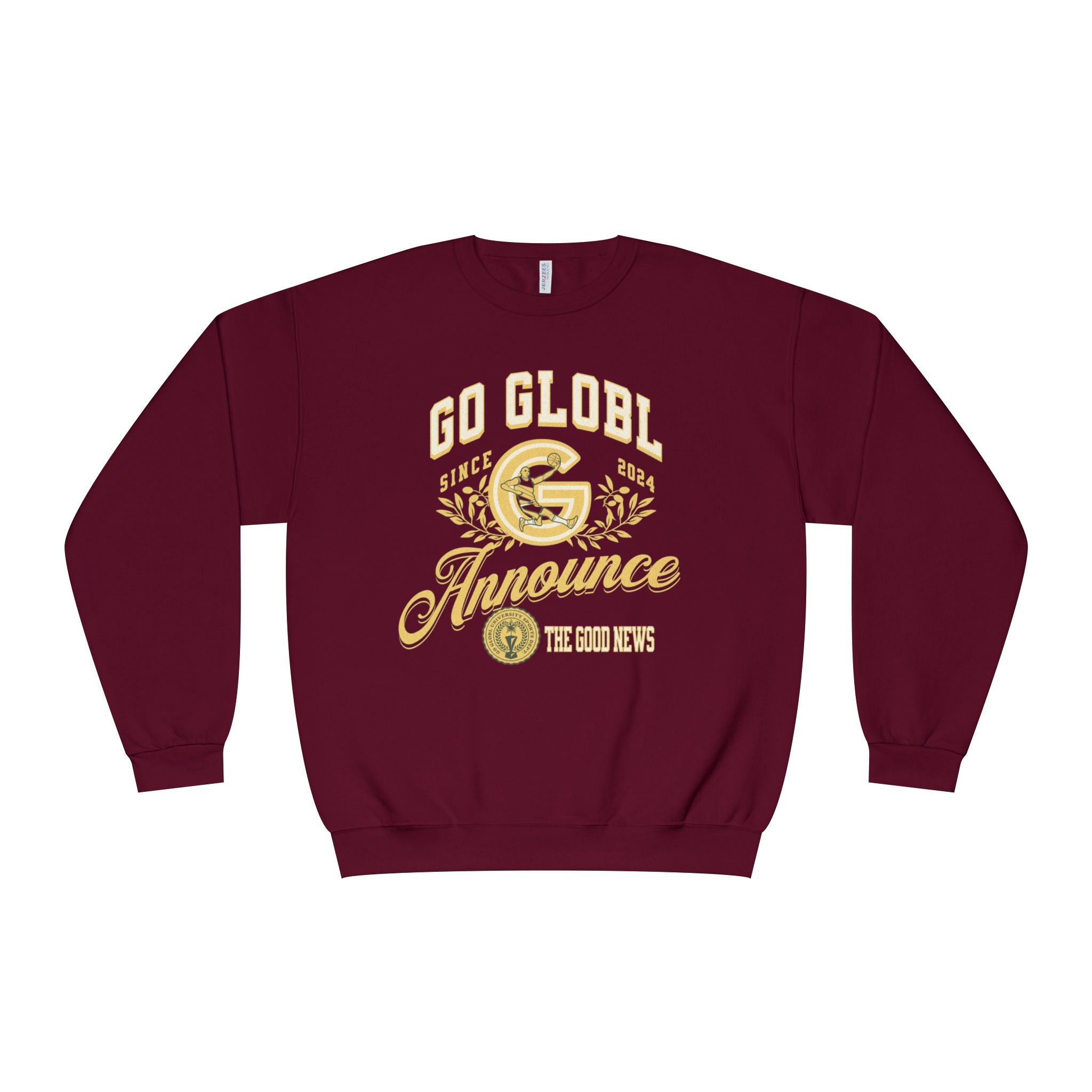 Go Global Athletics Dept. - Unisex Crewneck Sweatshirt
