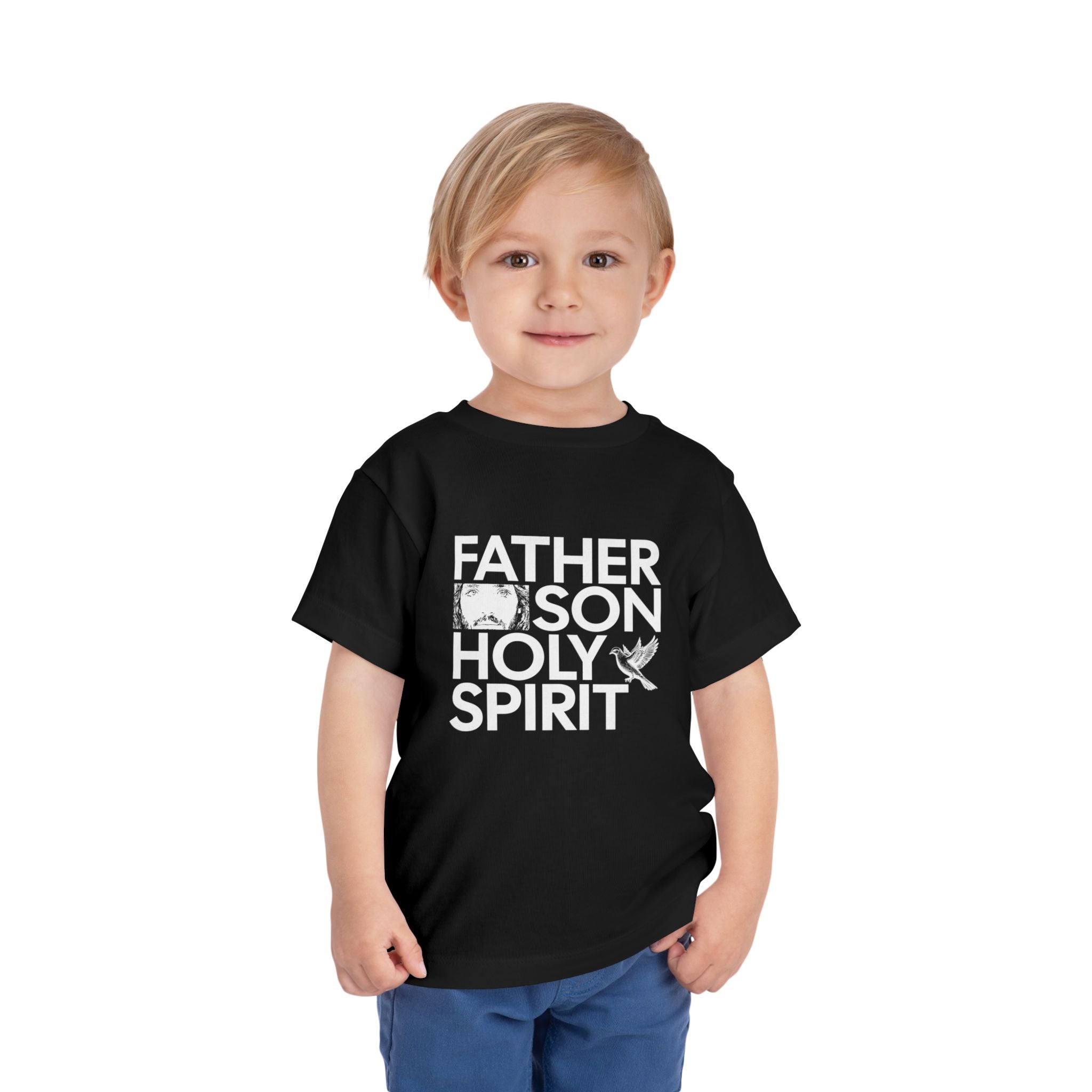 Father Son Holy Spirit - Toddler Short Sleeve Tee