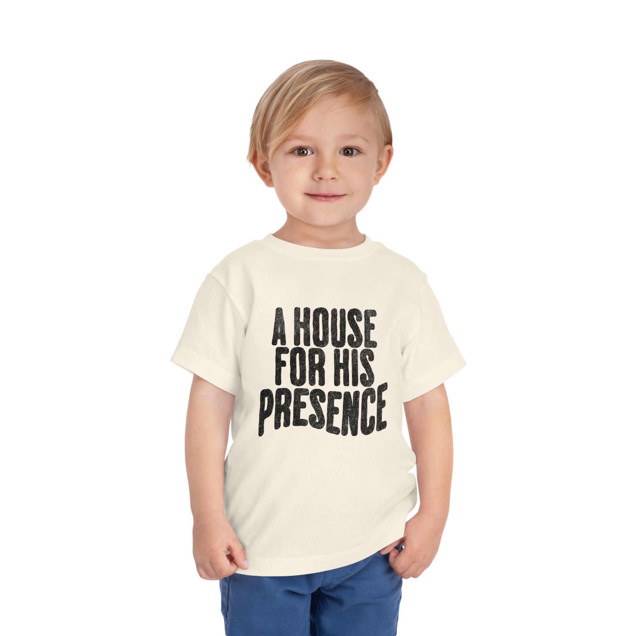 A House For His Presence - Toddler Short Sleeve Tee