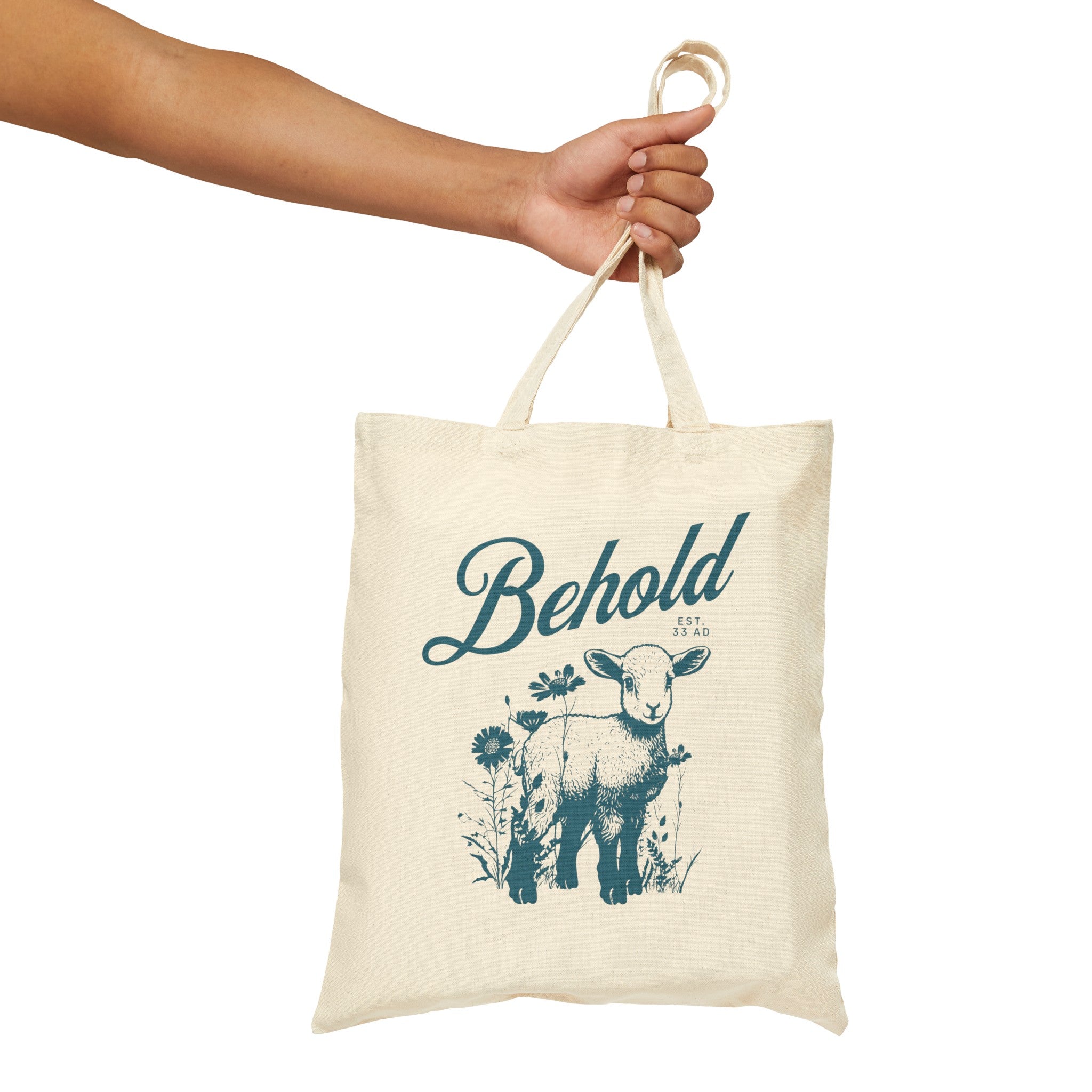 Behold - Cotton Canvas Tote Bag