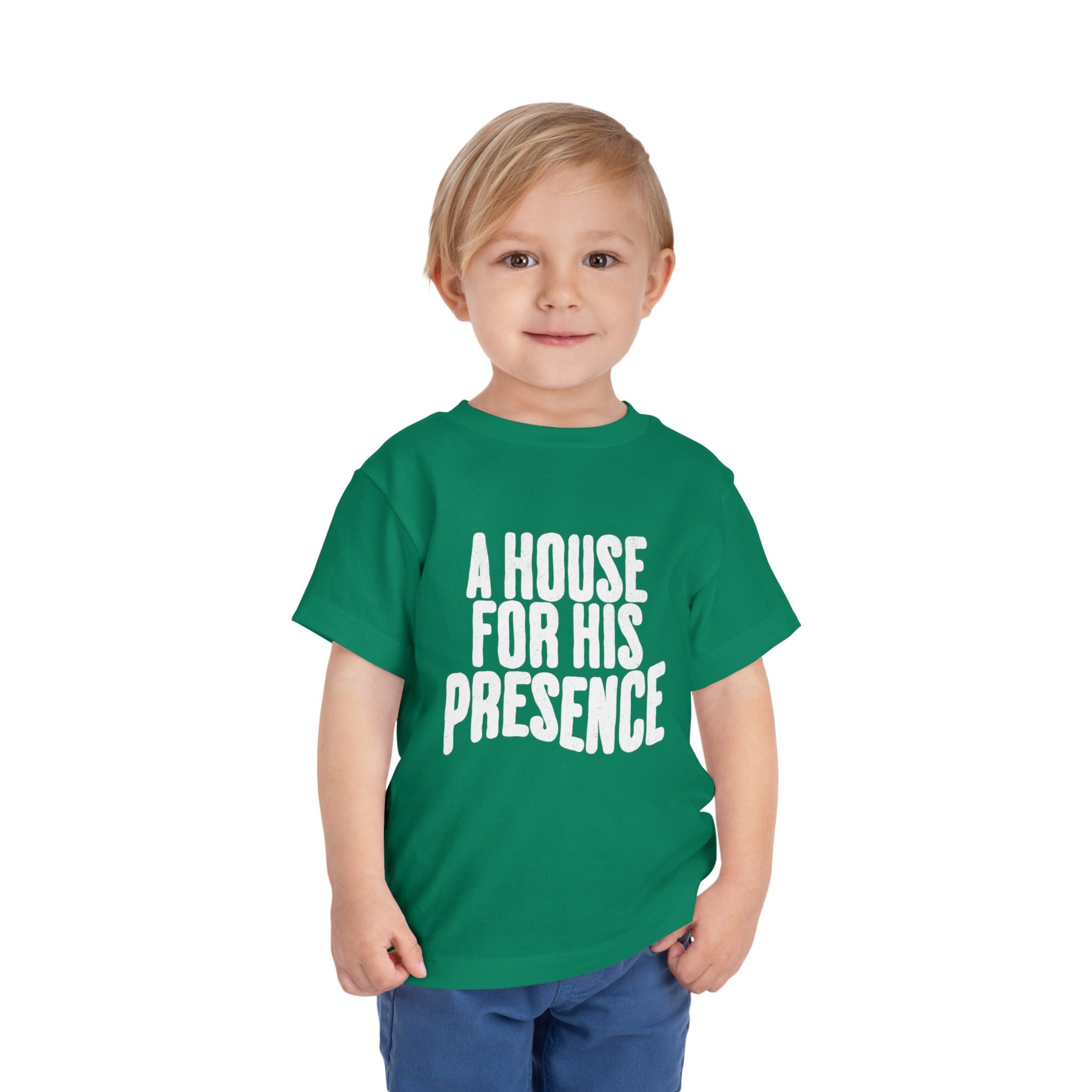 A House For His Presence - Toddler Short Sleeve Tee