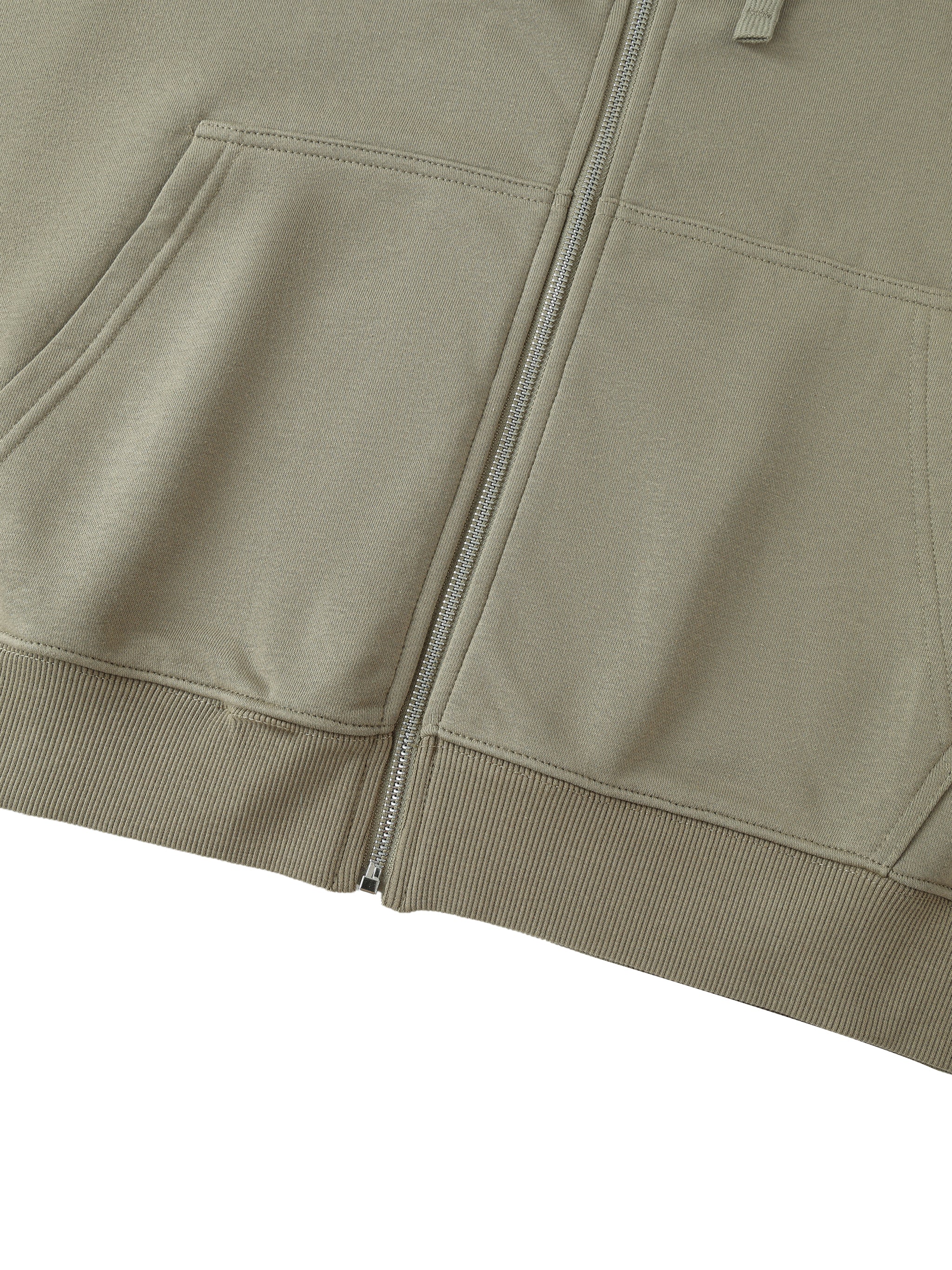 YHWH - Drop-Shoulder Zip Up Hoodie