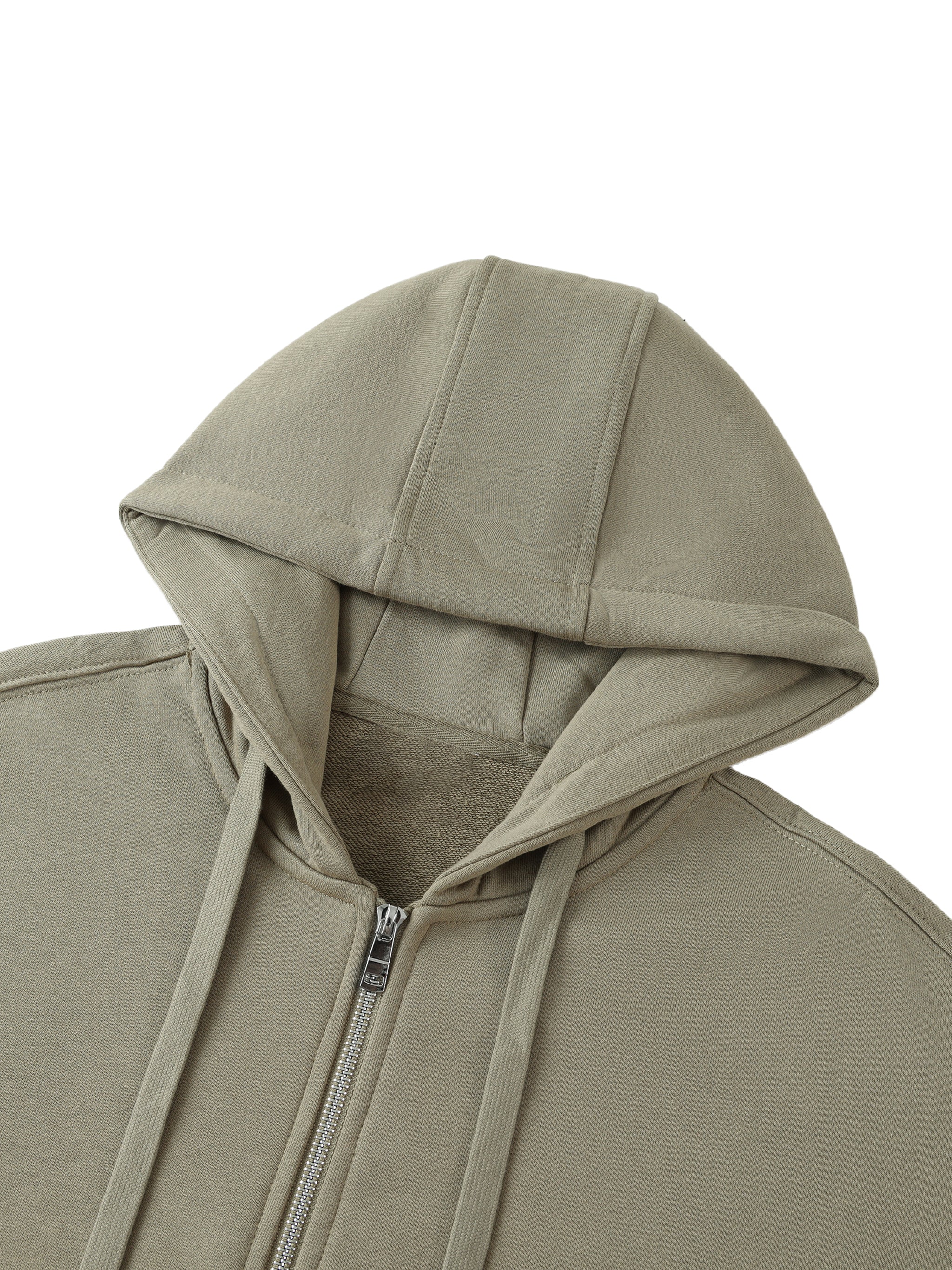 YHWH - Drop-Shoulder Zip Up Hoodie