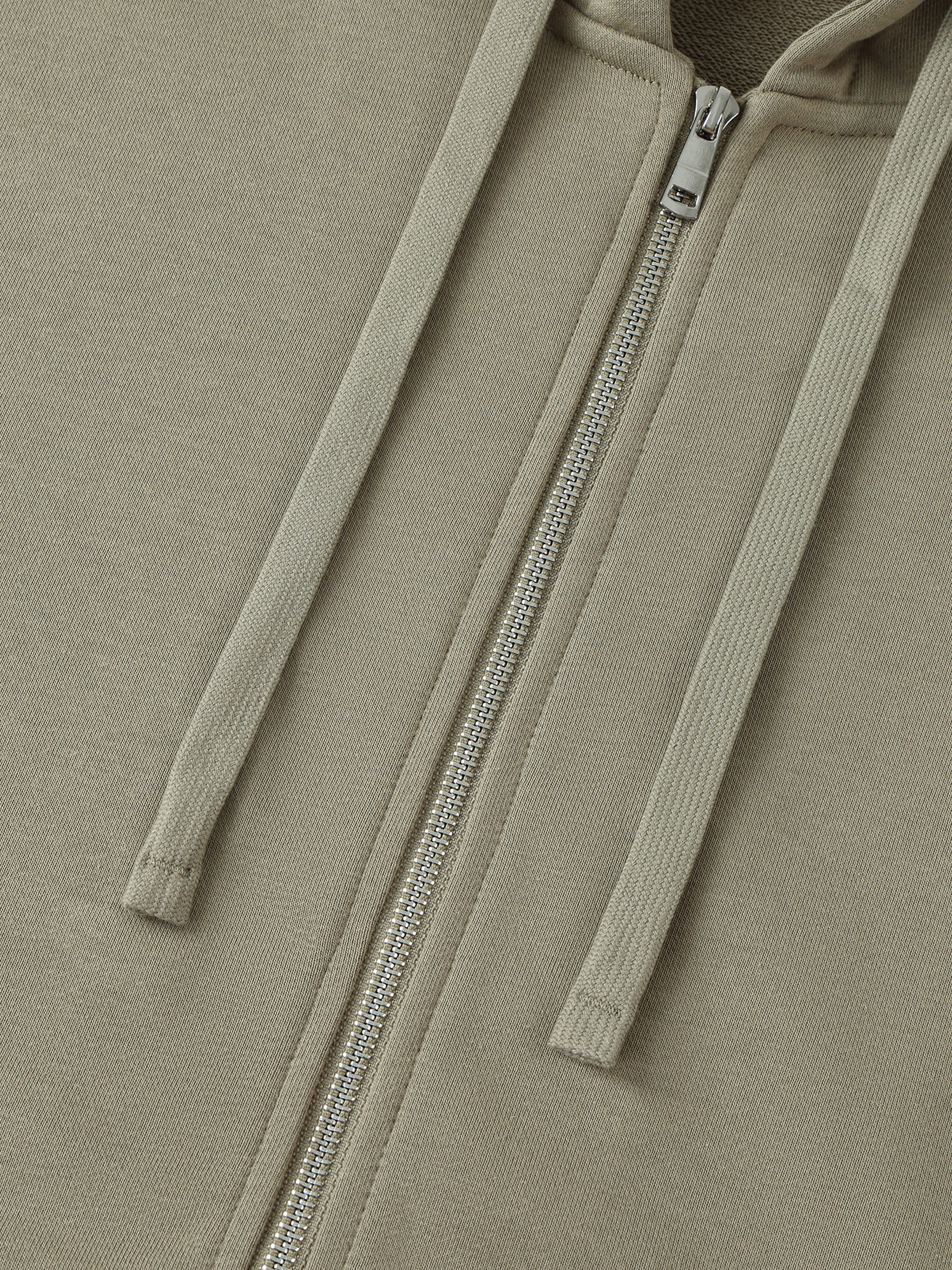 YESHUA - Drop-Shoulder Zip Up Hoodie