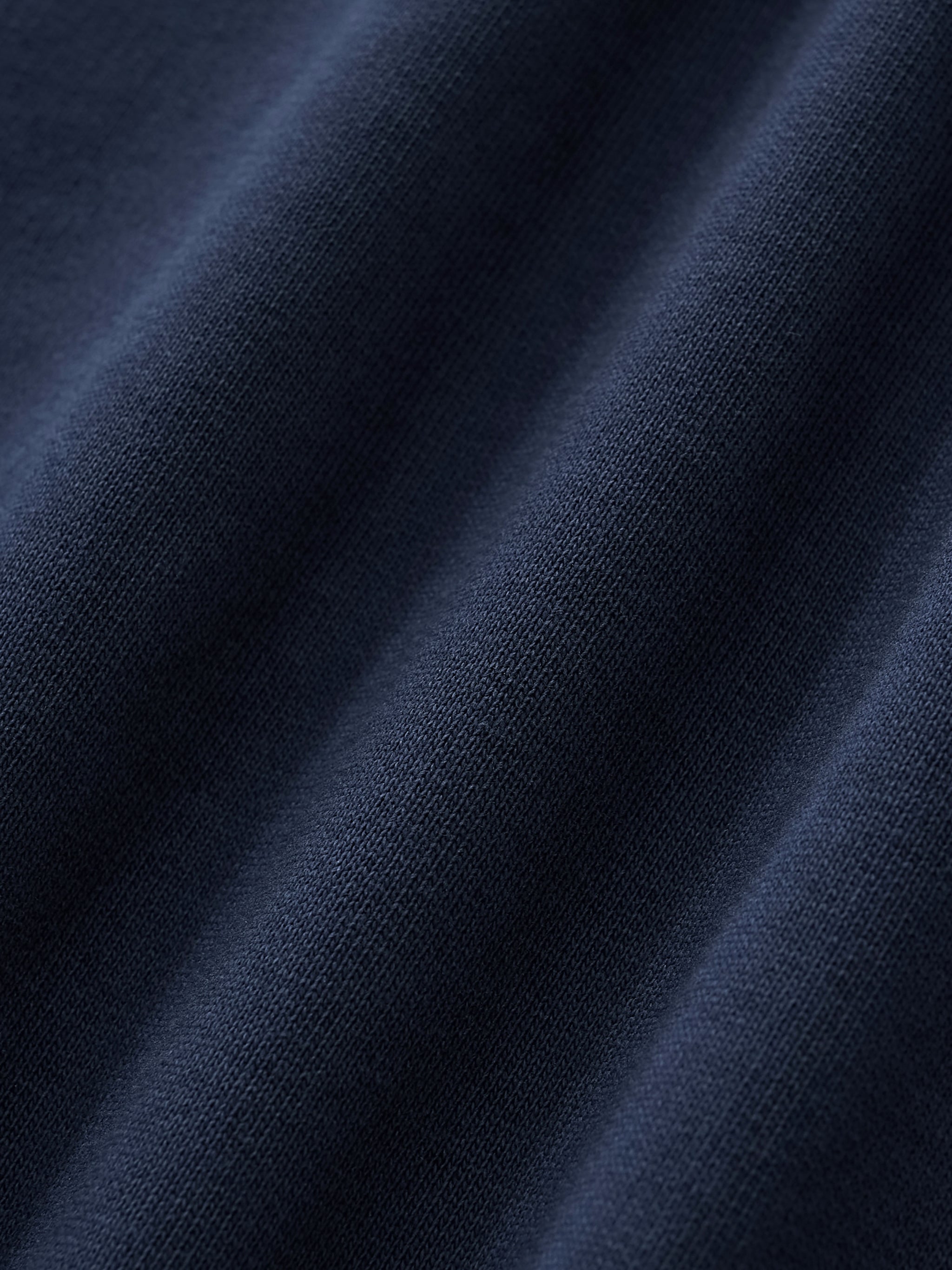 Eternal Life - V-Neck Contrast Collar Boxy Sweatshirt